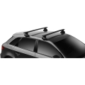 Bagażnik Dachowy Thule WingBar Evo Skoda Rapid Spaceback 5-dr Hatchback 2014- dach normalny czarny