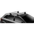 Bagażnik Dachowy Thule WingBar Evo Porsche Cayenne 5-dr SUV 2010-2017 dach normalny srebrny