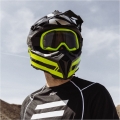 Kask cross IMX FMX-02 czarno-żółty