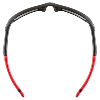 Okulary rowerowe dziecięce Uvex Sportstyle 507 czarno-czerwone