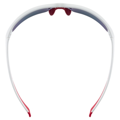 Okulary rowerowe Uvex Sportstyle 215 biało-czerwone
