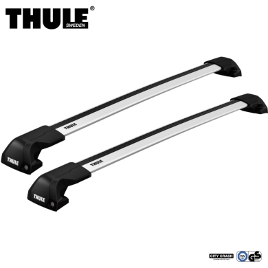 Bagażnik Dachowy Thule WingBar Edge Audi A4 Avant 5-dr Kombi 2008-2015 zintegrowane relingi srebrny