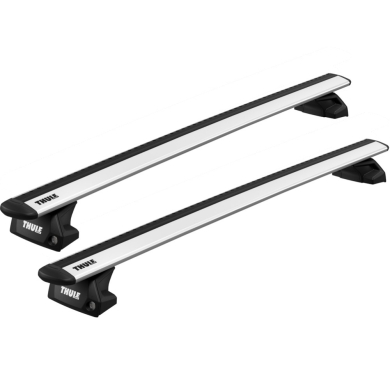 Bagażnik Dachowy Thule WingBar Evo BMW 5-serie Touring (F11) 5-dr Estate 10-17 zintegrowane relingi srebrny