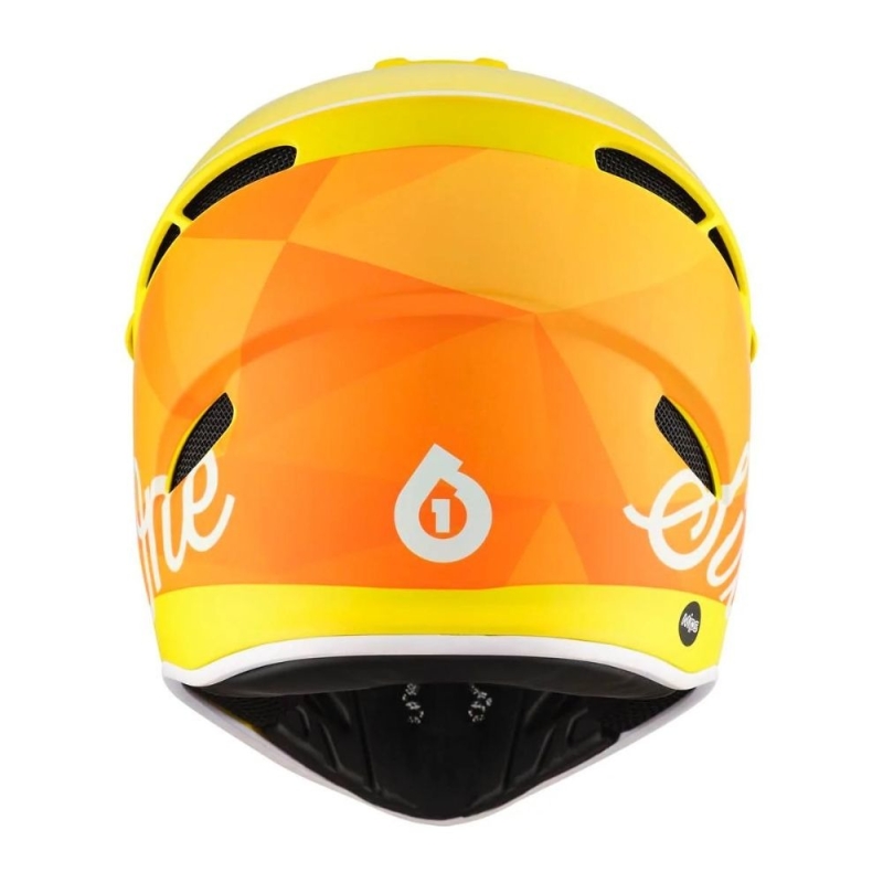 Kask rowerowy Fullface SixSixOne 661 Reset żółty