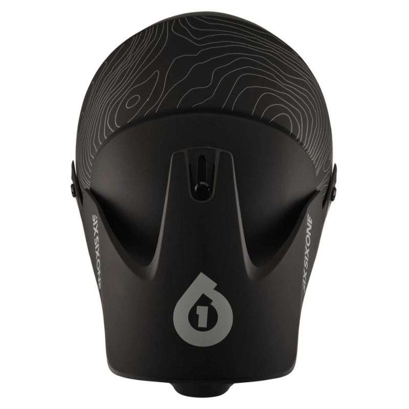 Kask rowerowy Fullface SixSixOne 661 Reset Countur czarny