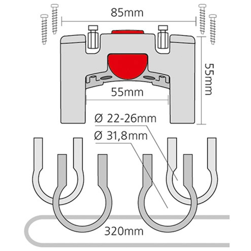 Adapter kierownicy KlickFix