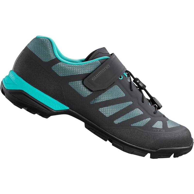 Buty damskie Shimano SH-MT502W szaro-turkusowe