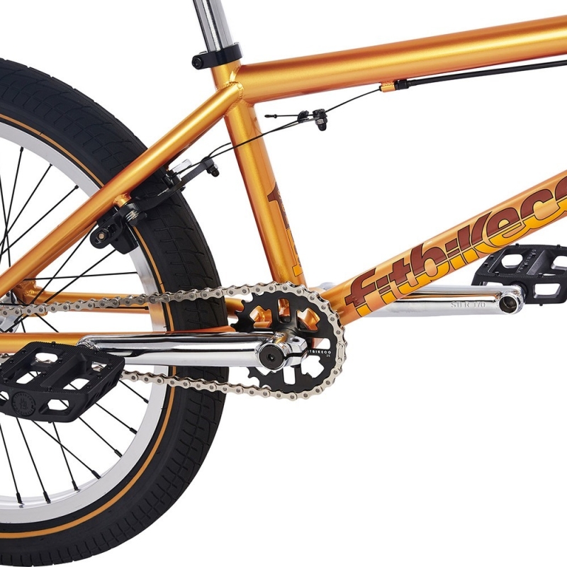 Rower BMX Fitbikeco. Series One 20 złoty