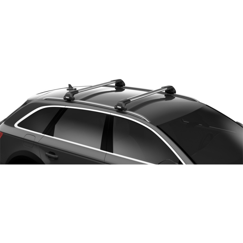 Bagażnik dachowy Thule Wingbar Edge Mini (F56) 3-dr Hatchback 14- zintegrowane relingi srebrny