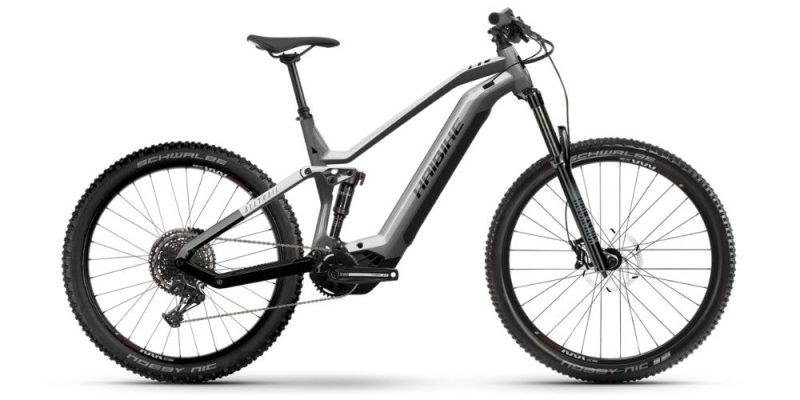 Rower elektryczny Haibike AllTrail 7 srebrny