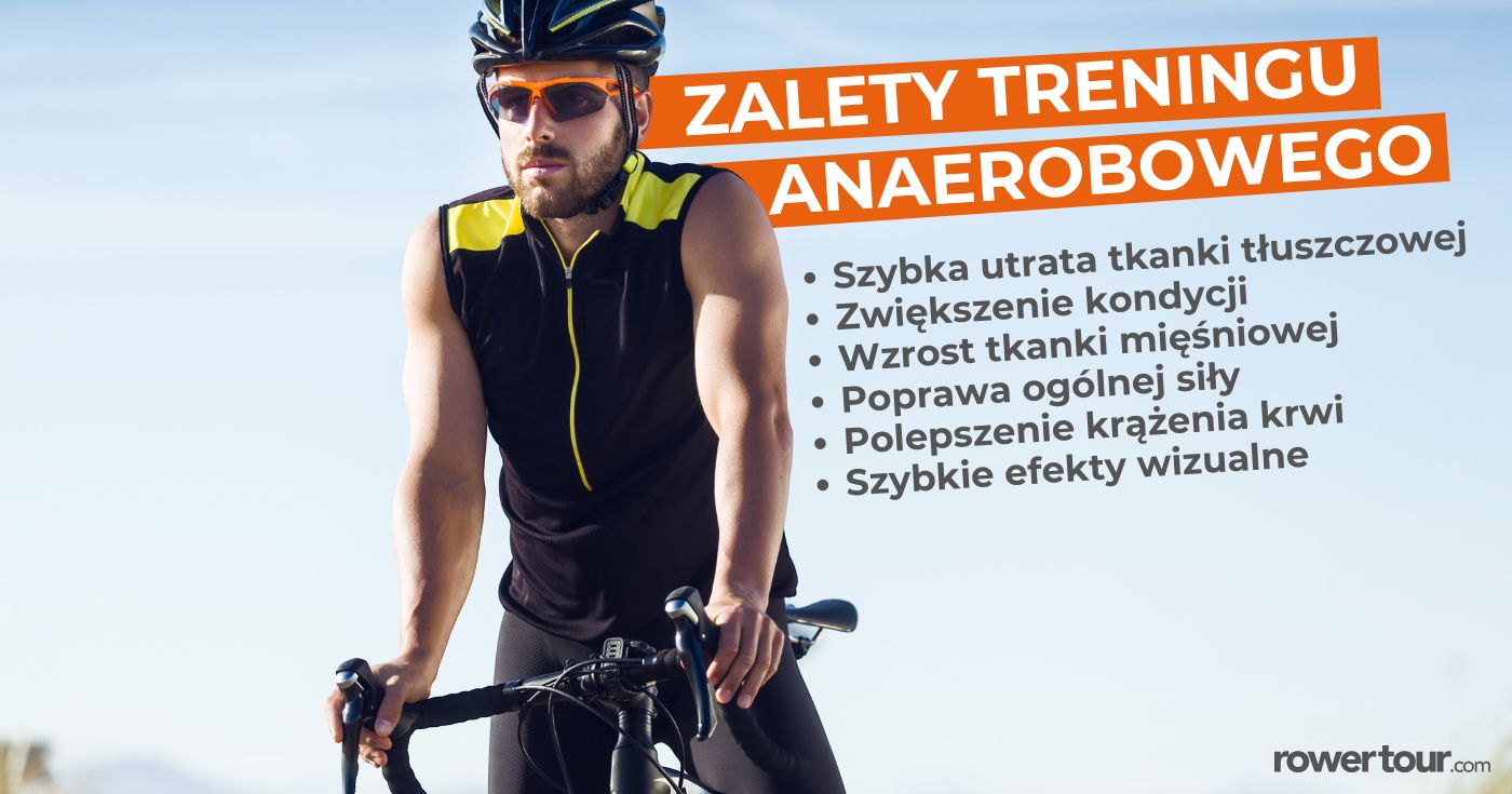 Zalety treningu anaerobowego na rowerze