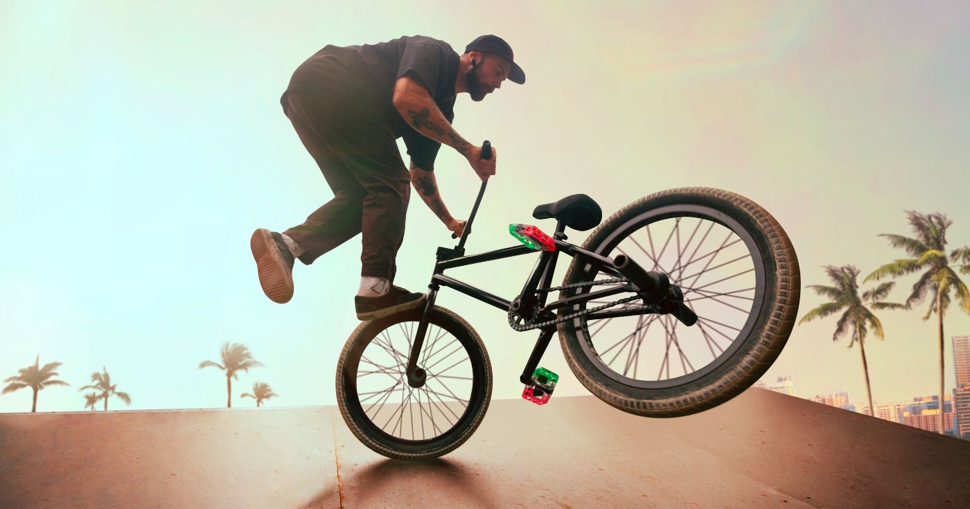 Styl jazdy na rowerze BMX