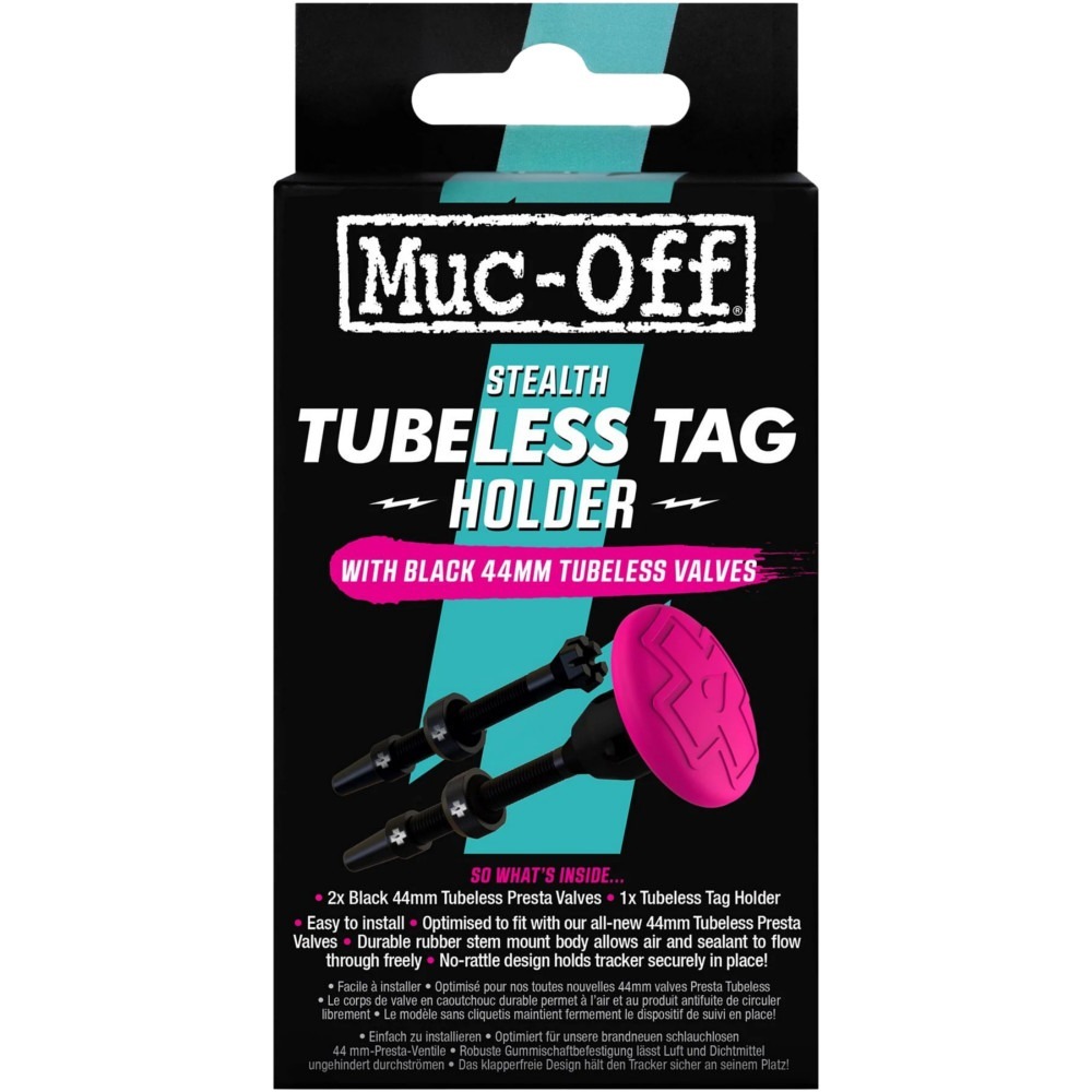 Uchwyty z wentylami Muc-Off Stealth Tubeless Tag Holder