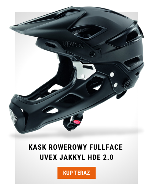 Kask rowerowy Fullface Uvex Jakkyl HDE 2.0 czarny