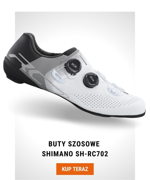 Buty szosowe Shimano SH-RC702 biało-czarne