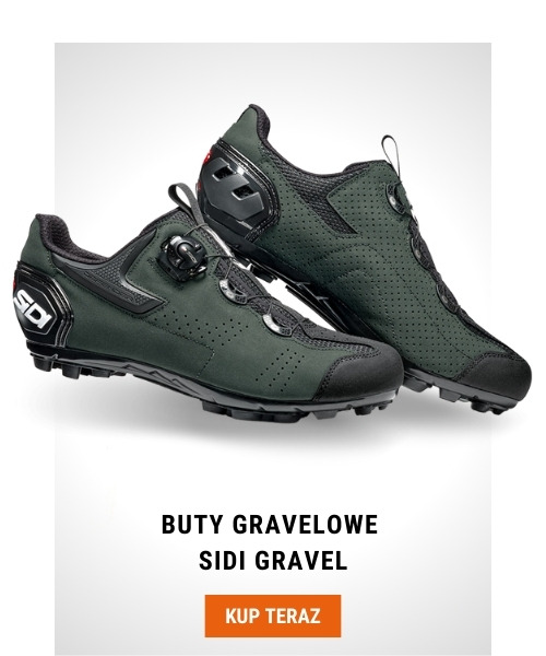 Buty gravelowe Sidi Gravel zielono-czarne