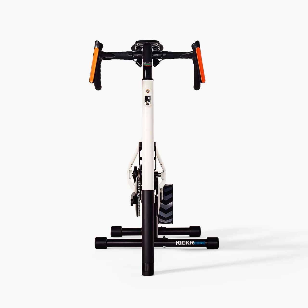 Zwift Ride z Wahoo Kickr Core z przodu