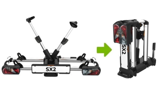 Montaż i składanie bagażnika na hak Spinder SX2