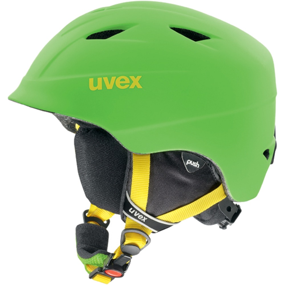 Uvex Airwing 2 Pro Dziecięcy kask narciarski snowboard zielony -  Rowertour.com